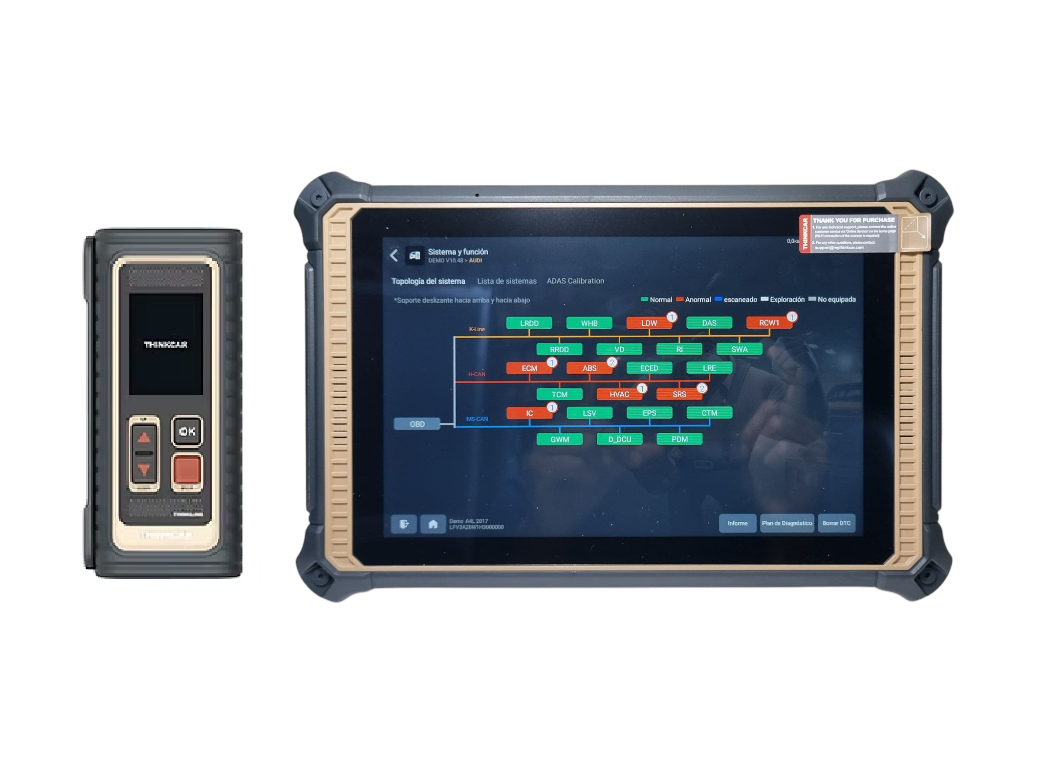 Escaner Profesional Thinktool EXPERT-391